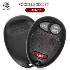 AK014015 for Chevrolet Remote Key 2+1 Button 315MHz L2C0007T