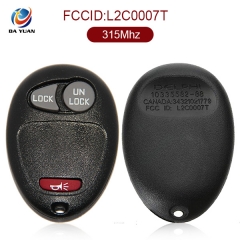 AK014015 for Chevrolet Remote Key 2+1 Button 315MHz L2C0007T