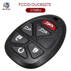 AK014029  for Chevrolet Remote Key 5+1 Button 315MHz OUC60270