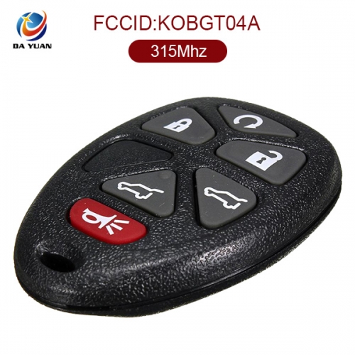 AK014028 for Chevrolet Remote Key 5+1 Button 315MHz KOBGT04A