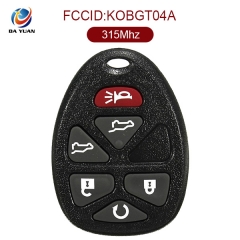 AK014028 for Chevrolet Remote Key 5+1 Button 315MHz KOBGT04A