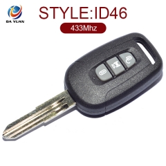 AK014030 for Chevrolet Captiva 2006-2010 Remote Key 3 Button 433MHz ID46 PCF7936