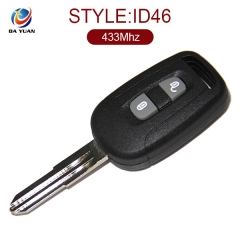 AK014033 for Chevrolet Captiva 2006-2010 Remote Key 2 Button 433MHz ID46 PCF7936