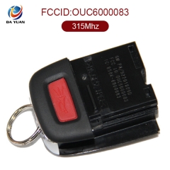 AK014036  for Chevrolet  4+1 button Remote Key 315MHZ OUC6000083