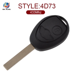 AK006015 for BMW Mini Remote Key 2 Button  433MHz 4D73