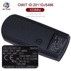 AK026017 for Mazda CX-5 Smart Key 4 Button 433MHz  PCF7953P  Model SKE13E-01