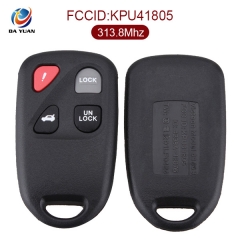 AK026003 for Mazda 3+1 Button Remote Key Set 313.8MHz FCC ID:KPU41805
