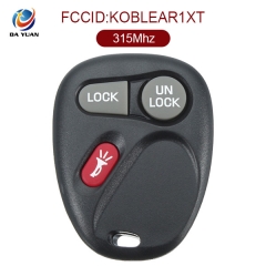 AK014017 for Chevrolet Remote Key 2+1 Button 315MHz KOBLEAR1XT