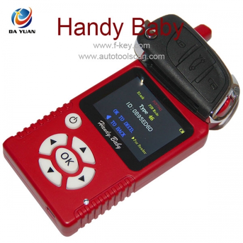 AKP101 Handy Baby Hand-held Car Key Copy Auto Key Programmer for 4D 46 48 Chips Plus G Chip Copy