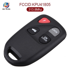 AK026003 for Mazda 3+1 Button Remote Key Set 313.8MHz FCC ID:KPU41805