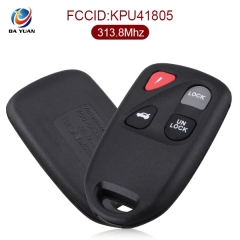 AK026003 for Mazda 3+1 Button Remote Key Set 313.8MHz FCC ID:KPU41805