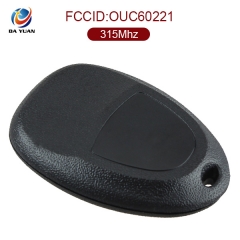 AK013013 for Buick 5 Button remote key 315MHZ FCC ID  OUC60221