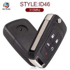 AK013005 Remote Key 5 Button 315MHz ID46 for Buick Lacrosse Regal 2010-2014