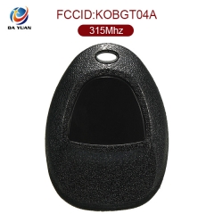AK013011  for Buick 5 Button remote key 315MHZ GMC 22733524 FCC ID KOBGT04A