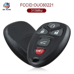 AK013013 for Buick 5 Button remote key 315MHZ FCC ID  OUC60221