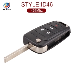 AK013002 for Buick 4 Button Flip Smart Key ID46 434MHZ
