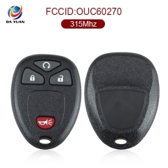 AK013014 for Buick 3+1 Button remote key 315MHZ  FCC ID  OUC60270