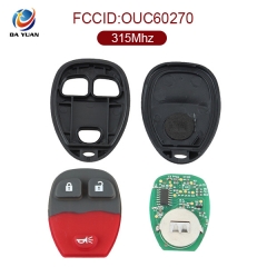 AK013014 for Buick 3+1 Button remote key 315MHZ  FCC ID  OUC60270