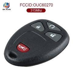 AK013014 for Buick 3+1 Button remote key 315MHZ  FCC ID  OUC60270