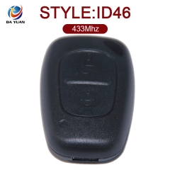 AK010035 for Renault Kangoo 2003-2008 Remote Key 2 Button 433MHz ID46 PCF7947