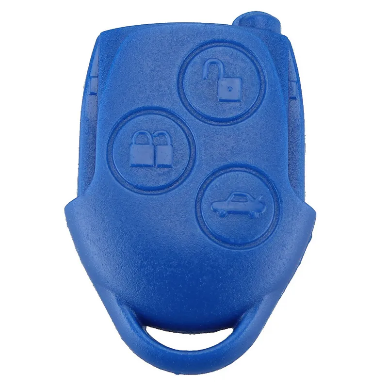 AS018016 Replacement 3 Button Transit Connect Set Remote Key Shell For Ford Blue Case