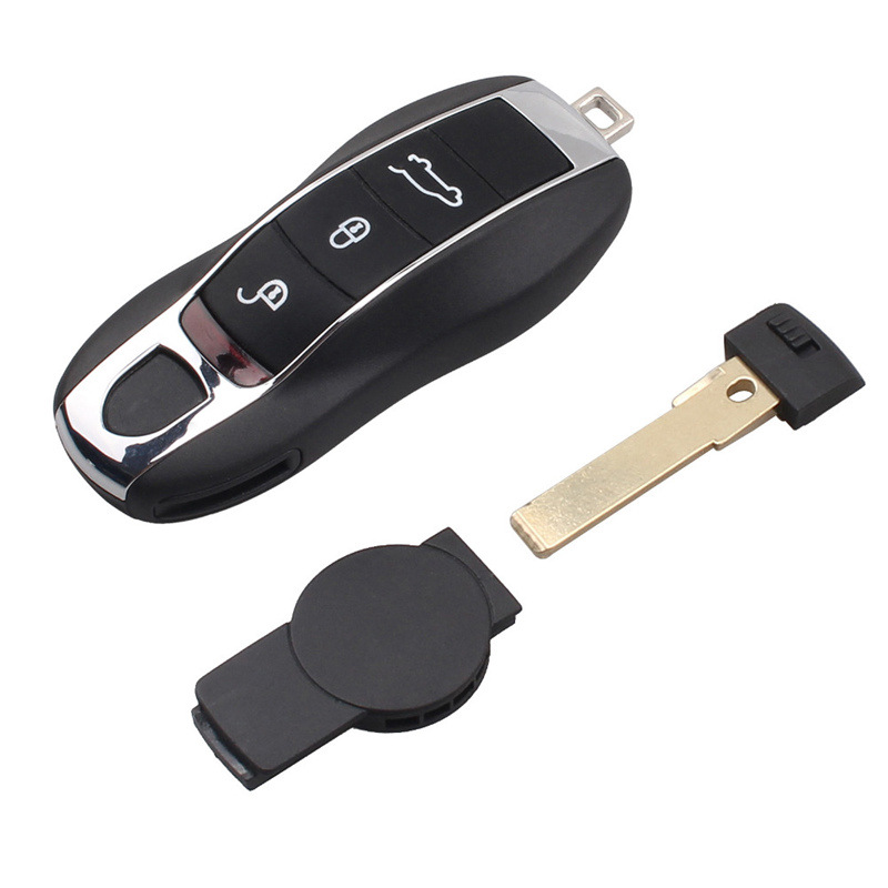 AS005007 New 3 +1 4 Buttons Smart Remote Key Shell Fob Key Case For Porsche Cayenne Panamera 2010-2012