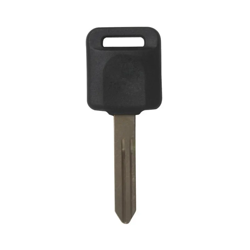 AS027004 Black portable Replacement Key Case Cover Uncut Ignition Blank Chipped Fob with Transponder key shell