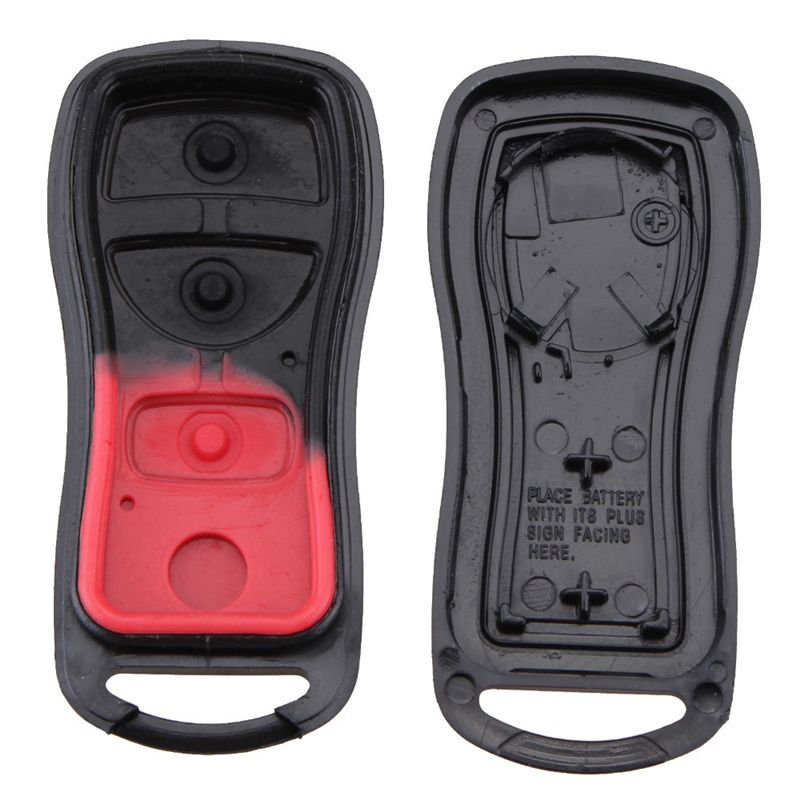 AS027017 NEW 3 button remote key shell case for Nissan Tiida LIVINA X-Trail QASHQAI Paladin