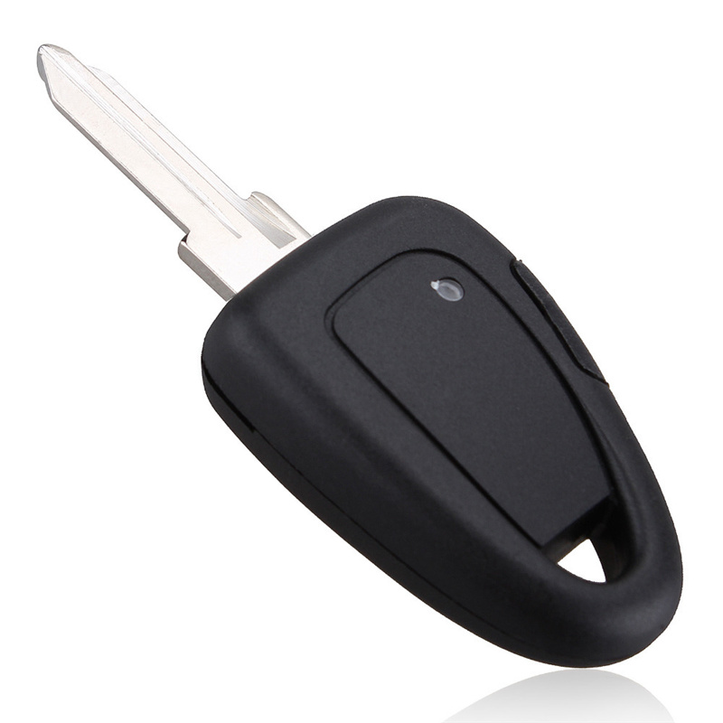AS017003 car remote blank keys for fiat 1 button on side key case fob with battery holder No logo-5