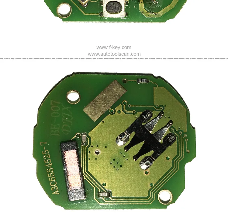 AK002026 3 Buttons 434MHZ Remote Key for Mercedes for Benz Smart With ID46 Immoblizer Chip for MB Complete Car Key