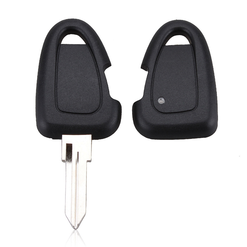 AS017003 car remote blank keys for fiat 1 button on side key case fob with battery holder No logo-2