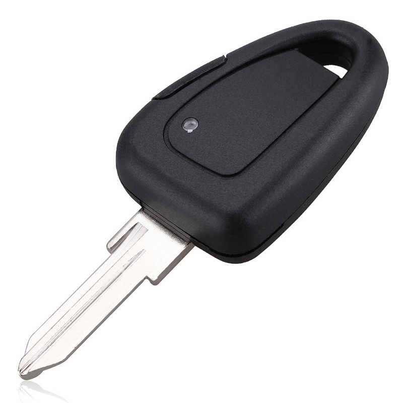 AS017003 car remote blank keys for fiat 1 button on side key case fob with battery holder No logo