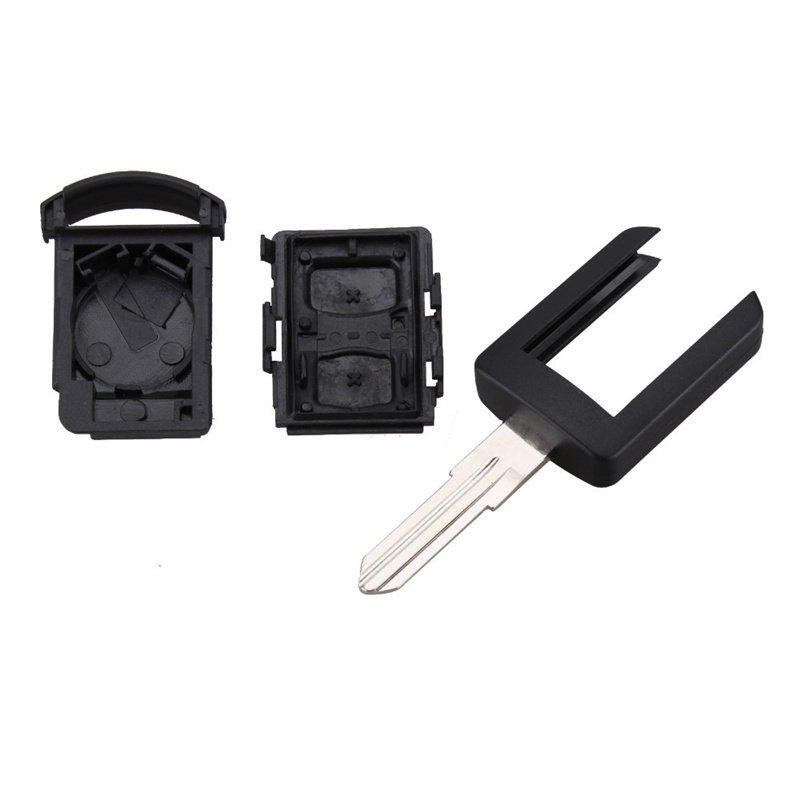 AS028025 2 buttons remote key shell for opel with left blade opel car key cover