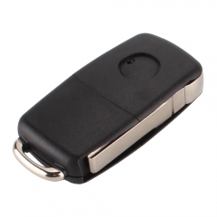 AS001003 3 Button Car Remote Filp Flip Key Shell Case Fob For Volkswagen Vw Jetta Golf Passat