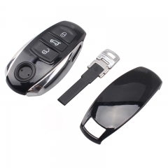 AS001025 3 Button Remote Key Case Replacement Shell Cover Fob For VW Touareg