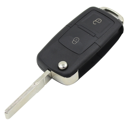 AS001002 2 Button Car Flip key shell For Vw VOLKSWAGEN MK4 Seat