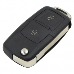 AS001002 2 Button Car Flip key shell For Vw VOLKSWAGEN MK4 Seat