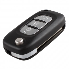 AS010018 Auto Flip Remote Key Shell 3 button for Renault VA2