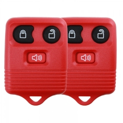 AS018006 3 Button Remote Key Case Fob Shell for Ford Transit 4 Color Black Blue Red Pink