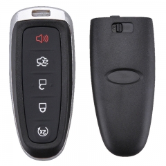 AS018002 NEW Keyless Shell Smart Remote Key Case Fob For Ford Lincoln 5 Button