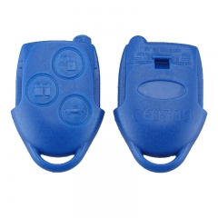 AS018016 Replacement 3 Button Transit Connect Set Remote Key Shell For Ford Blue Case