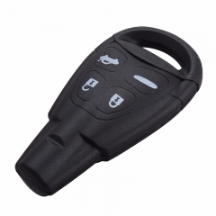 AS056001 For SAAB 9-3 93 2003-2007 Remote Key Shell Case Fob 4 Button With Insert Blade