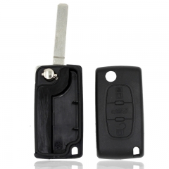 AS009031  for 0523 Peugeot 307 flip remote key shell 3 button VA2