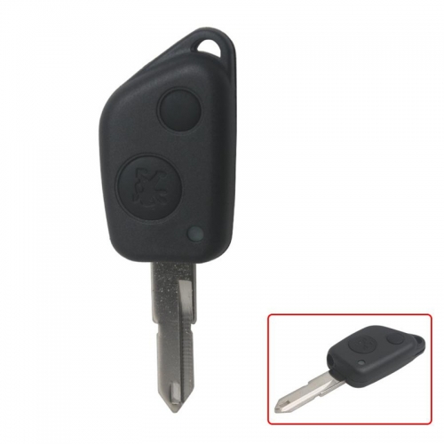 AS009004 Remote Key Shell 2 button for Peugeot 106 306 206 405 (NE72)