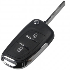 AS009036  for PEUGEOT 406 407 408 307 107 207 Partner CE0536 Modified car key cover 2 button HU83