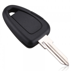 AS017003 car remote blank keys for fiat 1 button on side key case fob with battery holder No logo