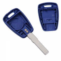 AS017005 Replacement Car Key Case For Fiat Punto Doblo Bravo Remote Key Shell 1 Botton SIP22 Blade