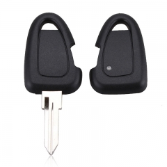 AS017003 car remote blank keys for fiat 1 button on side key case fob with battery holder No logo