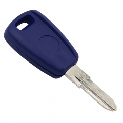 AS017004 New 1 Button Blade Remote Key Case For Fiat Stilo Punto Seicento Fob Blue Blank Car Cover Shell GT15R
