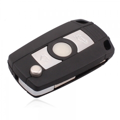 AS006004 for BMW Modified Flip Remote Key Shell 3 Buttons Empty Case With HU58 Folding Blade